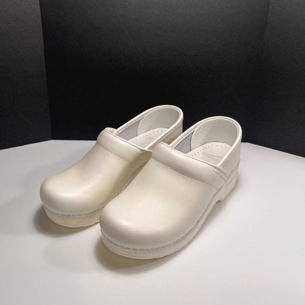 Dansko Professional Clog - White Leather